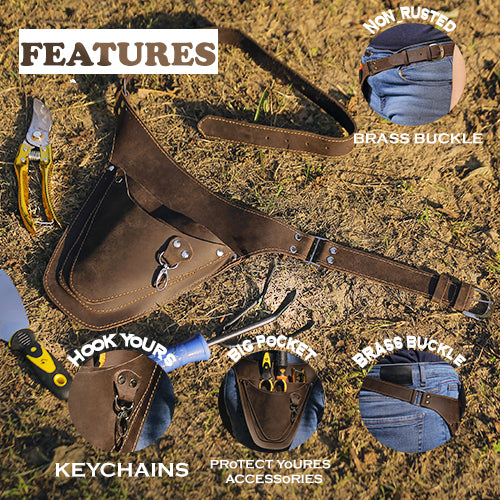 Florist Tool Belt Leather