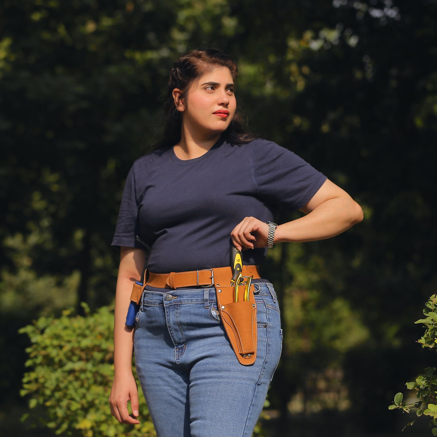 Hori Hori Leather Sheath belt