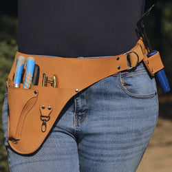 Leather garden Tool Belt