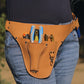 Leather garden Tool Belt