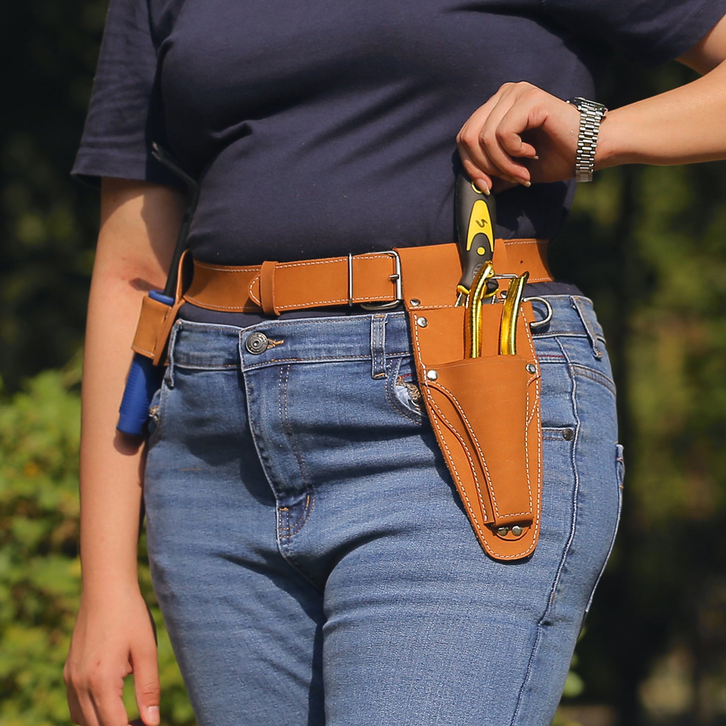 Hori Hori Leather Sheath belt